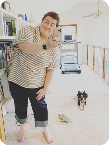 Cinta de correr debajo del escritorio